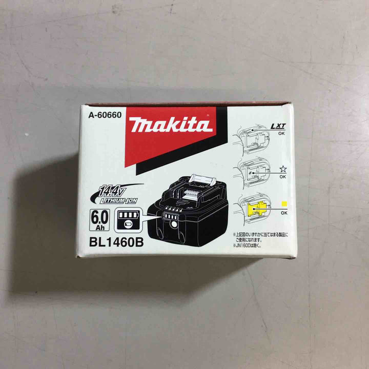 ★マキタ(makita) リチウムイオンバッテリー 14.4V/6.0Ah BL1460B【戸田店】