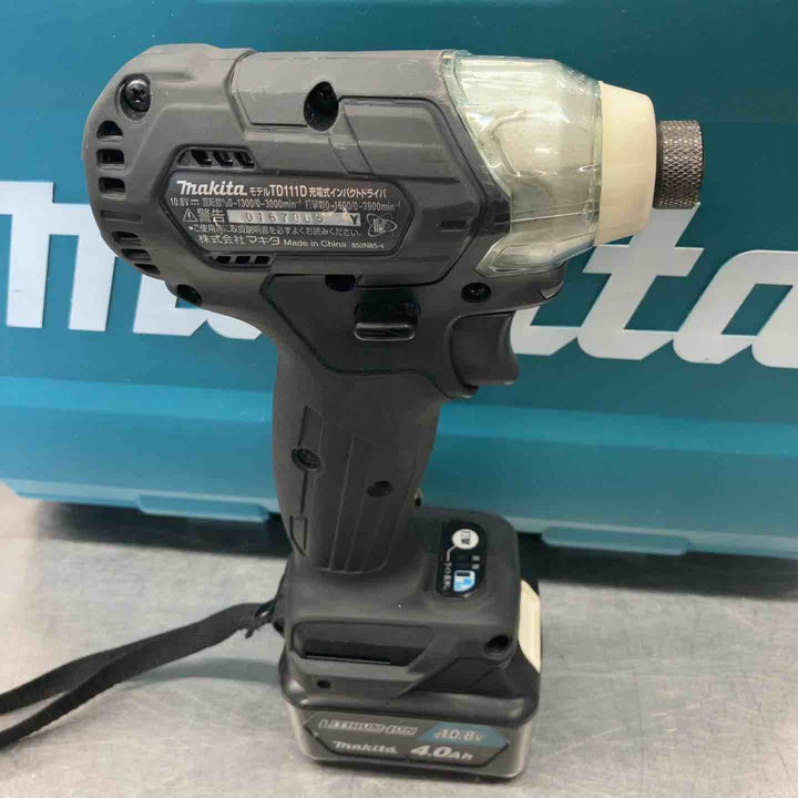 ★マキタ(makita) コードレスインパクトドライバー TD111DSMXB【八潮店】
