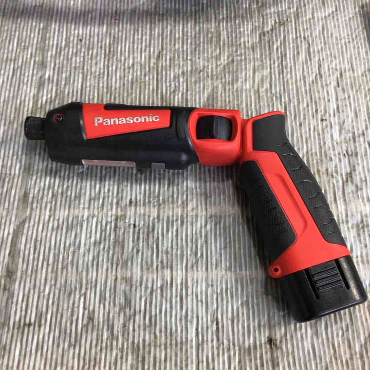 ☆パナソニック(Panasonic) コードレススティックインパクトドライバー EZ7521LA2S-R【草加店】