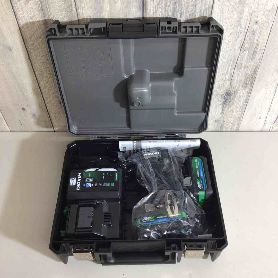 ★ハイコーキ(HIKOKI ※旧:日立工機) コードレスインパクトドライバ ストロングブラック WH36DD(2XHBSZ) 黒 ブラック【戸田店】