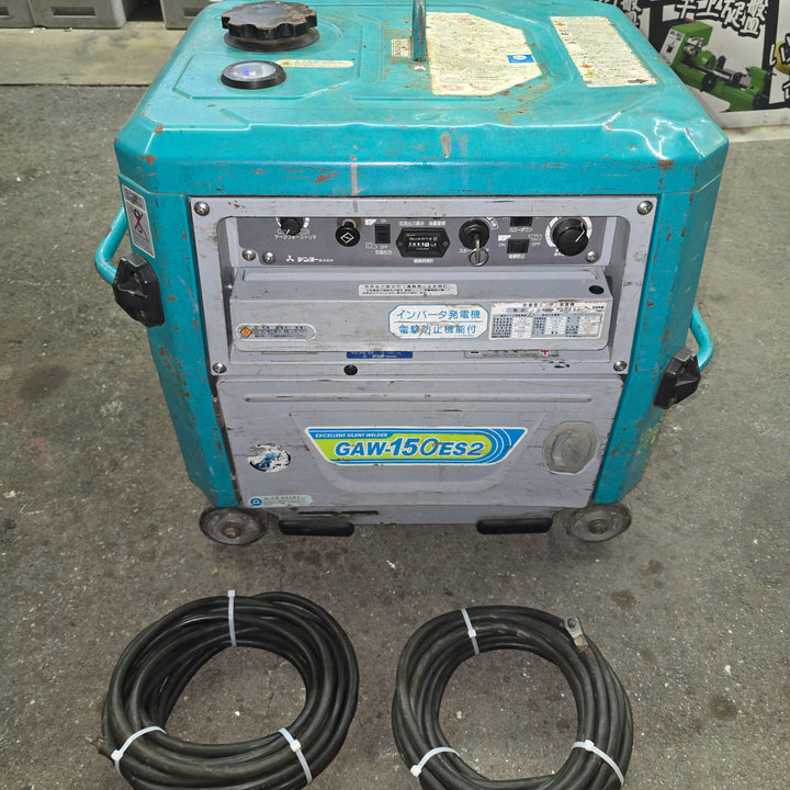 【店頭受取り限定※発電機として使用できません※】デンヨー(Denyo) エンジンウェルダー GAW-150ES2 オイル交換済み!【桶川店】