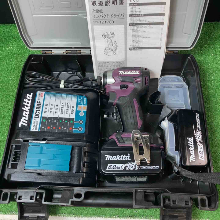 【中古品】★マキタ(makita) コードレスインパクトドライバー TD173DGXAP【岩槻店】