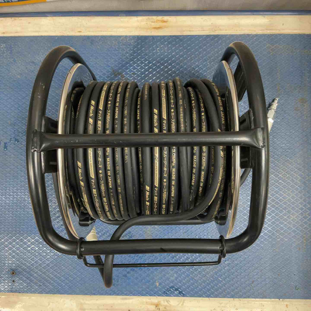 マッハ 高圧エアーホースドラム 型式不明【草加店】