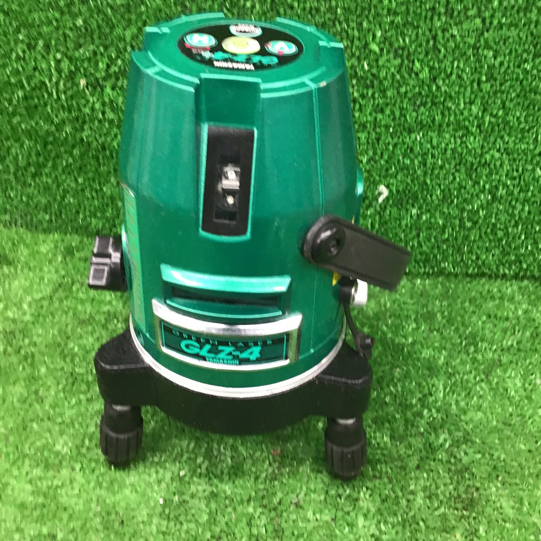 〇山真製鋸(YAMASHIN)  グリーンレーザー墨出し器 GLZ-4+【桶川店】