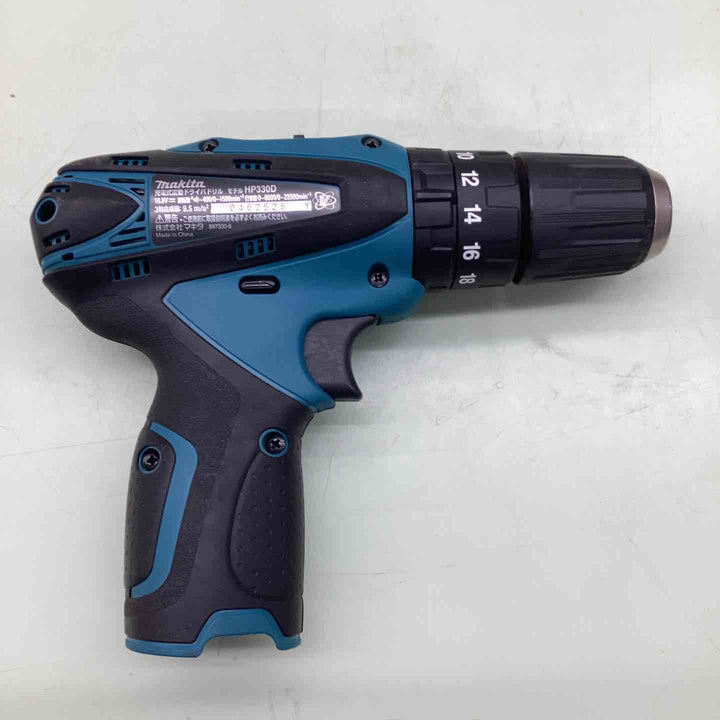 マキタ(makita) コードレス震動ドライバドリル  HP330DZ 石工 木工 穴あけ 木工ネジ締め 震動ドリルモード ネジ締めモード ドリルモード 【越谷店】