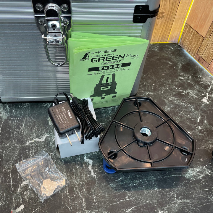 ◇シンワ測定 グリーンレーザー墨出し器 Neo51 BRIGHT No.78276  縦 横 大矩 通り芯×2 地墨 レーザーロボ ネオ ブライト【八潮店】