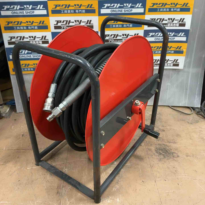 【店頭受取り限定】フルテック flutech エンジン高圧洗浄機 JA1513L-f ガン2点 延長ホースリール 付【草加店】