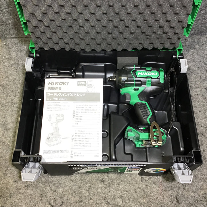 【未使用】 ハイコーキ HIKOKI マルチボルト 1/2" インパクトレンチ WR36DH 本体+ケース 【桶川店】