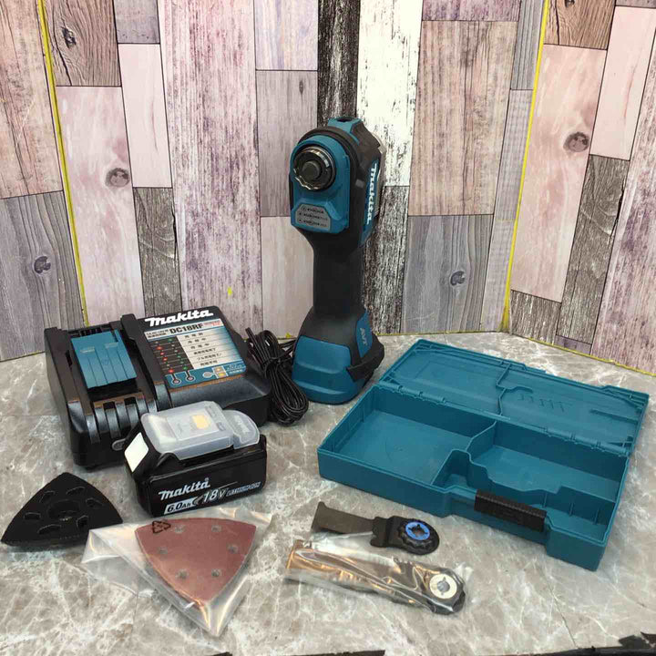 【中古品 美品】★マキタ makita 18V コードレスマルチツール TM52DRG バッテリー1個【八潮店】