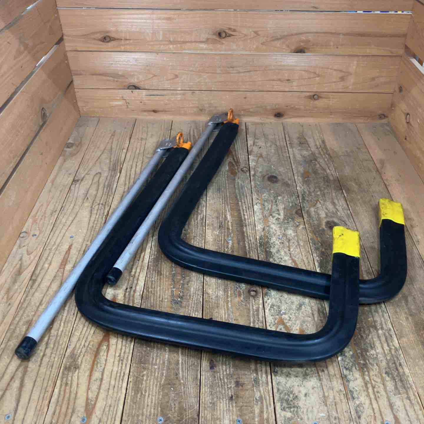 ◇藤井電工 ヤネロップ YU-300 フック金具 2本セット 墜転落防止屋根 