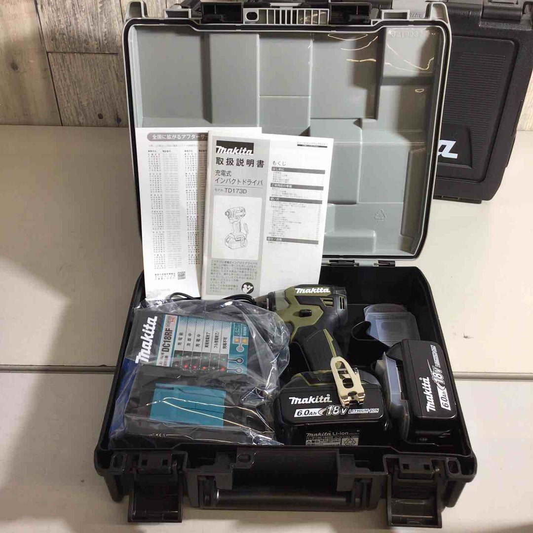 【未使用品】マキタ 18V 充電式インパクトドライバ TD173DRGXO 3台セット【戸田店】