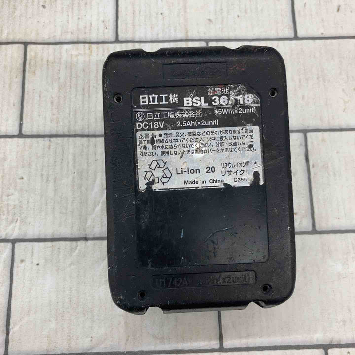 ★ハイコーキ(HIKOKI ※旧:日立工機) コードレスインパクトドライバー WH36DC(NN)【所沢店】