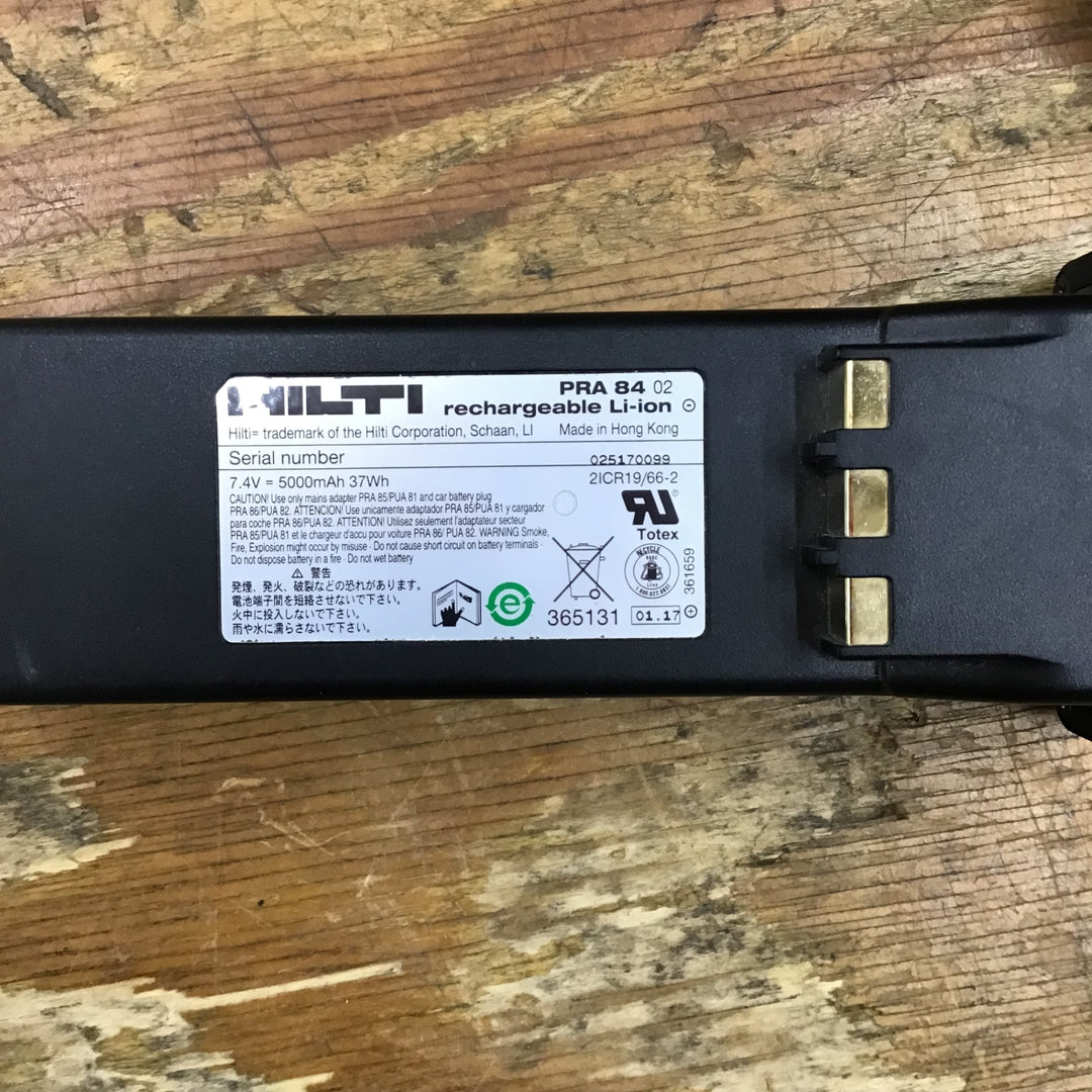 HILTI/ヒルティ 回転レーザー PR30-HVS PRA72付属 受光器ホルダー欠品 未校正【柏店】