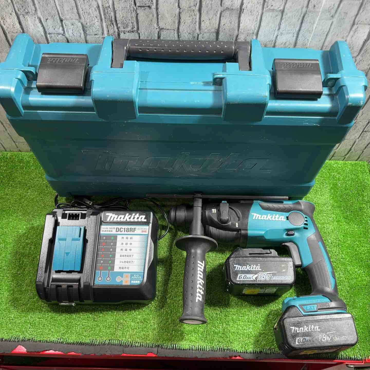 ☆マキタ(makita) 18V コードレスハンマドリル HR165DRGX 動作確認済み