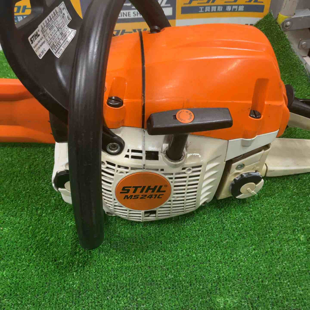 スチール STIHL エンジンチェーンソー MS241 C-M【草加店】