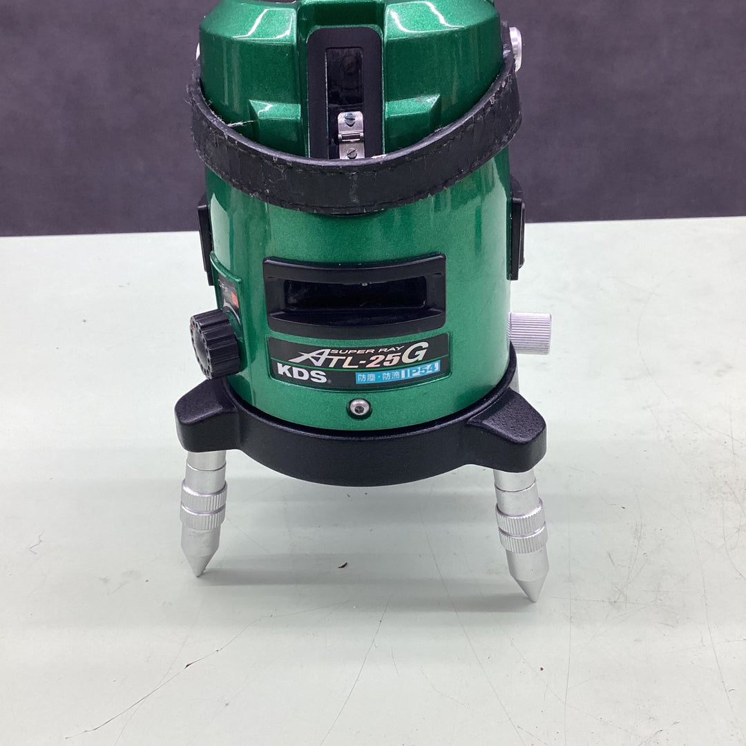 〇ムラテックKDS グリーンレーザー墨出し器 ATL-25G スーパーレイ【越谷店】