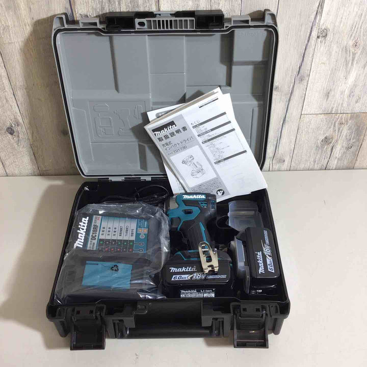 【未使用品】マキタ(makita) コードレスインパクトドライバー TD173DRGX 5台セット ブルー【戸田店】