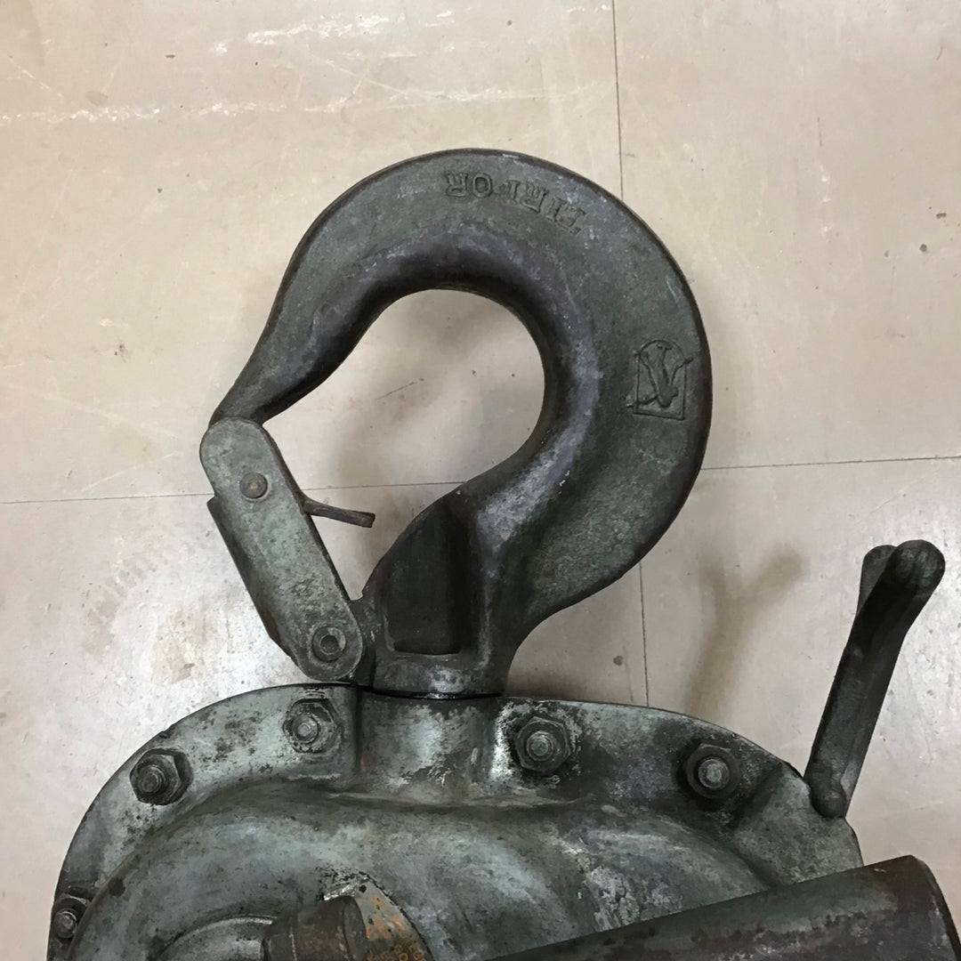 【中古品】スーパーツール チルホール 型式不明 本体のみ※ワイヤー、ハンドル無し【草加店】