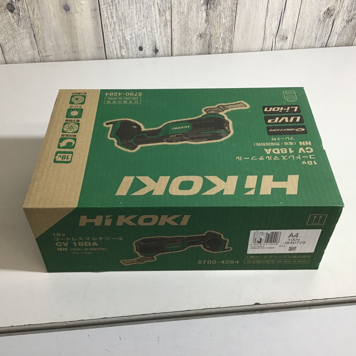 【未使用品】★ハイコーキ HIKOKI 18V コードレスマルチツール CV18DA(NN) 本体のみ【戸田店】
