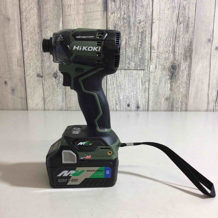 【未使用品】★ハイコーキ HIKOKI 36V コードレスインパクトドライバ WH36DC(2XPS)(G) 【戸田店】