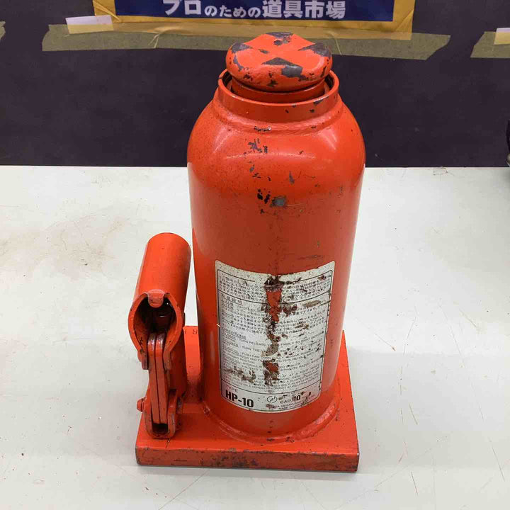 MASADA HP-10 油圧ジャッキ ボトルジャッキ ジャッキ 10t 本体のみ ジャッキハンドル無し 【越谷店】