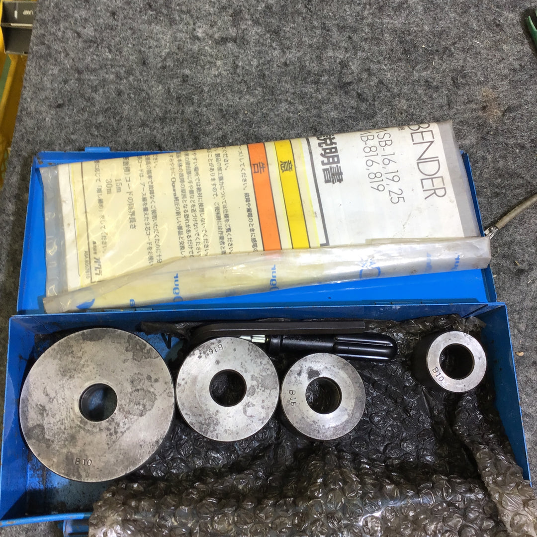 ※説明必読※【店頭受取り限定】オグラ 鉄筋ベンダー MB-816 【桶川店】