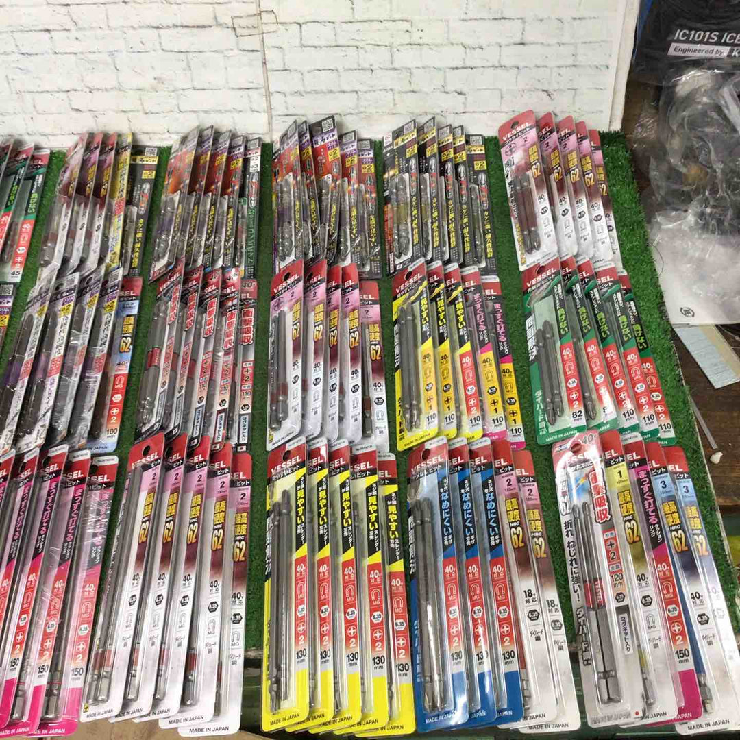 【未使用品】ビット2本入り×180個まとめ売り♪ VESSEL ベッセル ANEX アネックス など ≪送料無料≫ ⑦