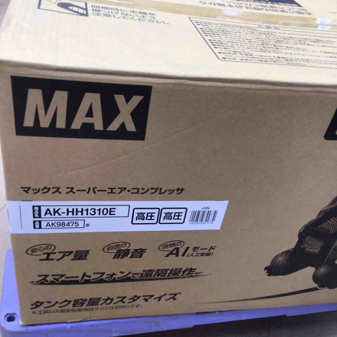 【未使用・未開封品】★マックス(MAX) エアコンプレッサー AK-HH1310E_レッド【草加店】