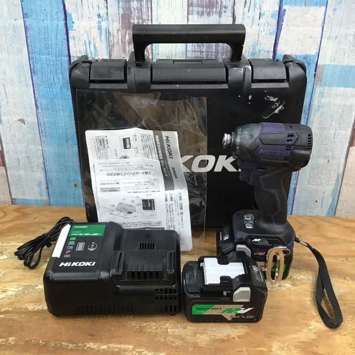 ★ハイコーキ(HIKOKI ※旧:日立工機) コードレスインパクトドライバー WH36DC(2XPD)【柏店】