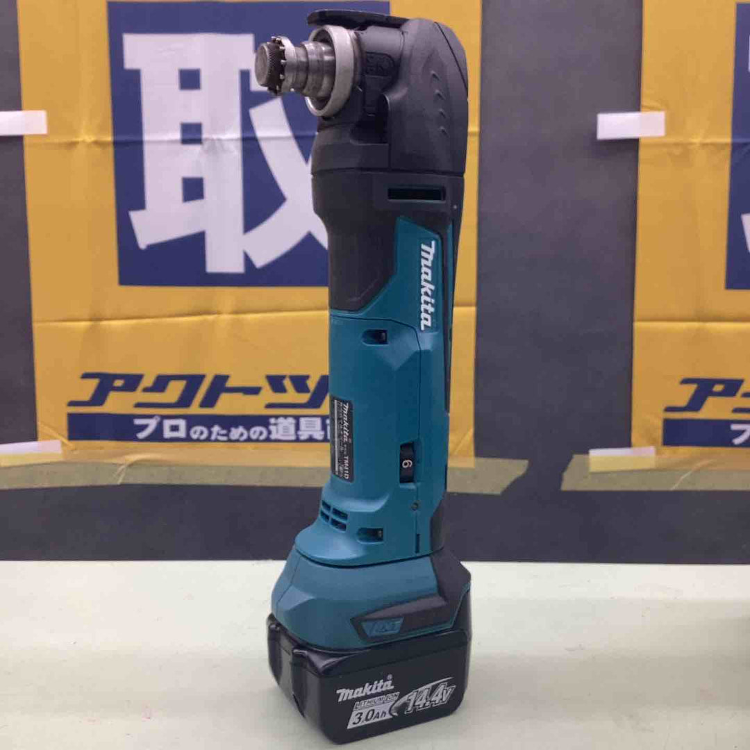 ◇マキタ(makita) コードレスマルチツール バッテリ14.4v5Ah 充電器 ケース ツールボックス TM41DRT 工具取付け360° 【越谷店】