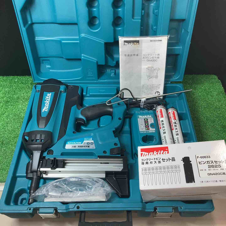 【中古品】★マキタ(makita) コードレスコンクリート用ガスピン打ち機 GN420C【岩槻店】