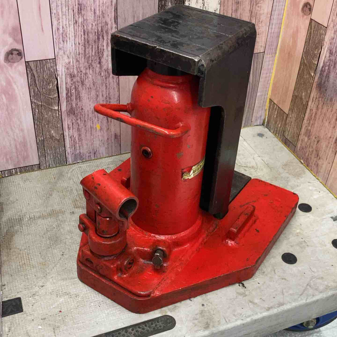 メーカー不明 爪ジャッキ D-5E 爪部許容荷重:5t【八潮店】