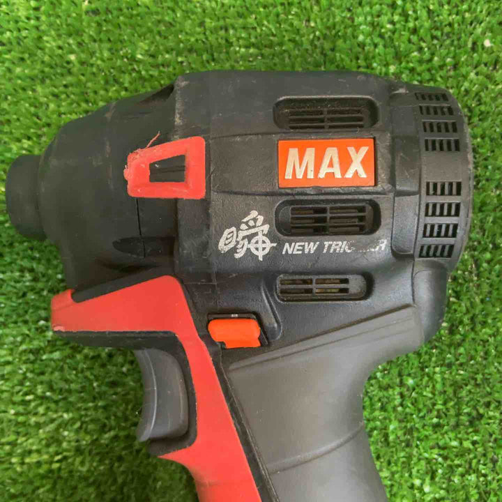 ◇マックス(MAX) 充電式ブラシレスインパクトドライバ PJ-ID153R (赤) (14.4V/18V対応) 本体のみ (PJ91243)【草加店】