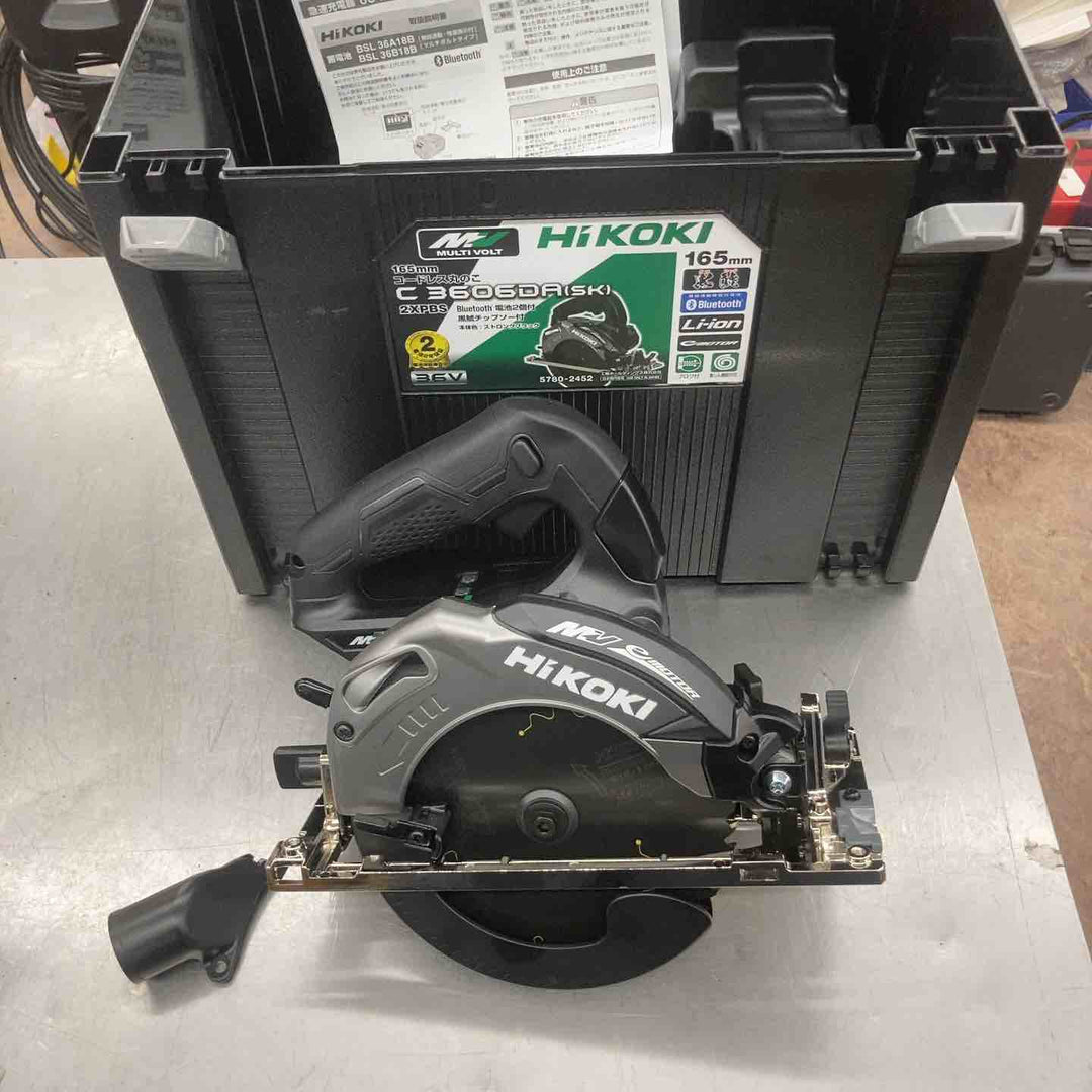 ★ハイコーキ(HIKOKI ※旧:日立工機) コードレス丸のこ C3606DA(SK)(NNB)【所沢店】