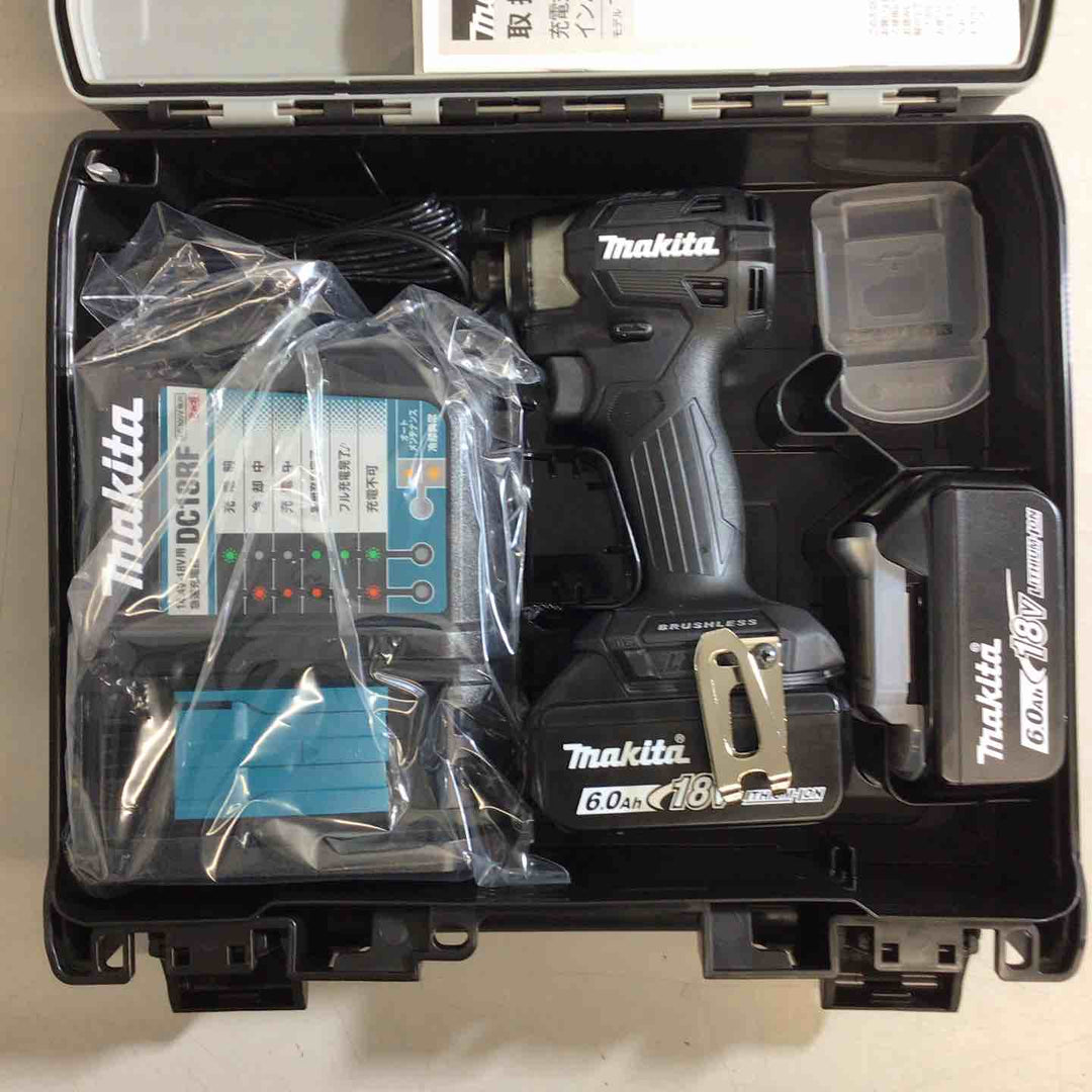 【未使用品】マキタ(makita) コードレスインパクトドライバー TD173DRGXB 3台セット ブラック【戸田店】