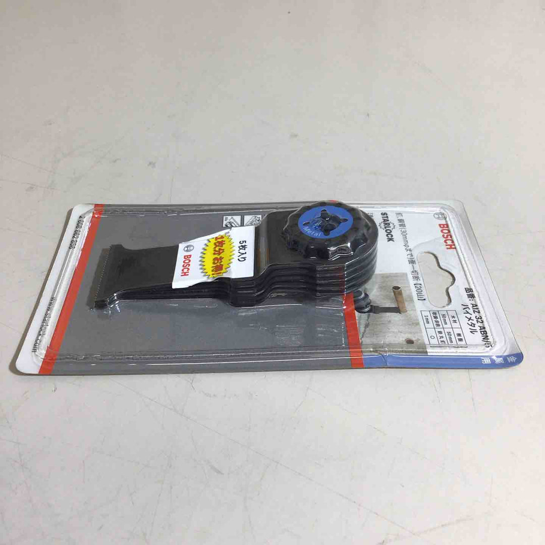 【未使用品】BOSCH マルチツール替刃 5枚組AIZ32ABN/5【戸田店】
