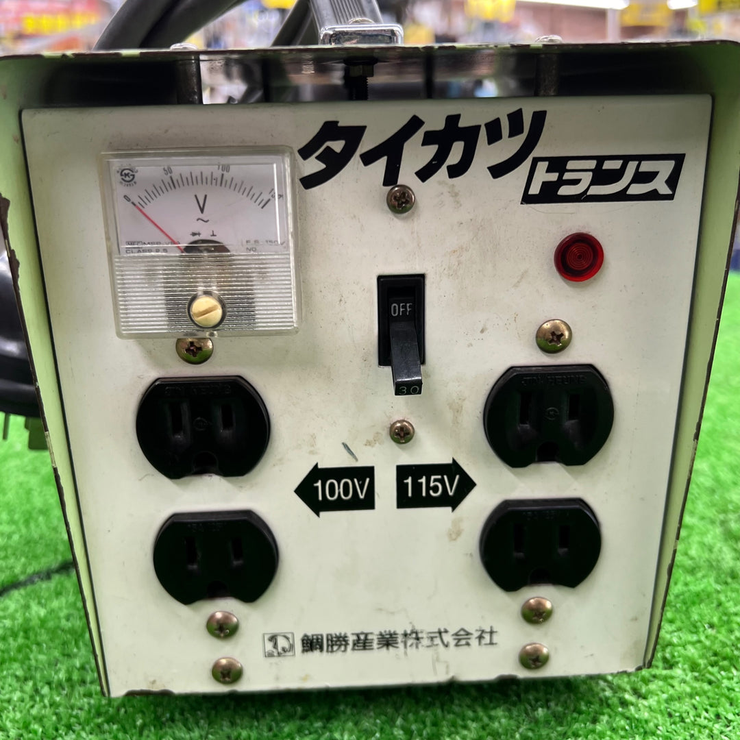 タイカツ トランス 200v→100v/115v【桶川店】