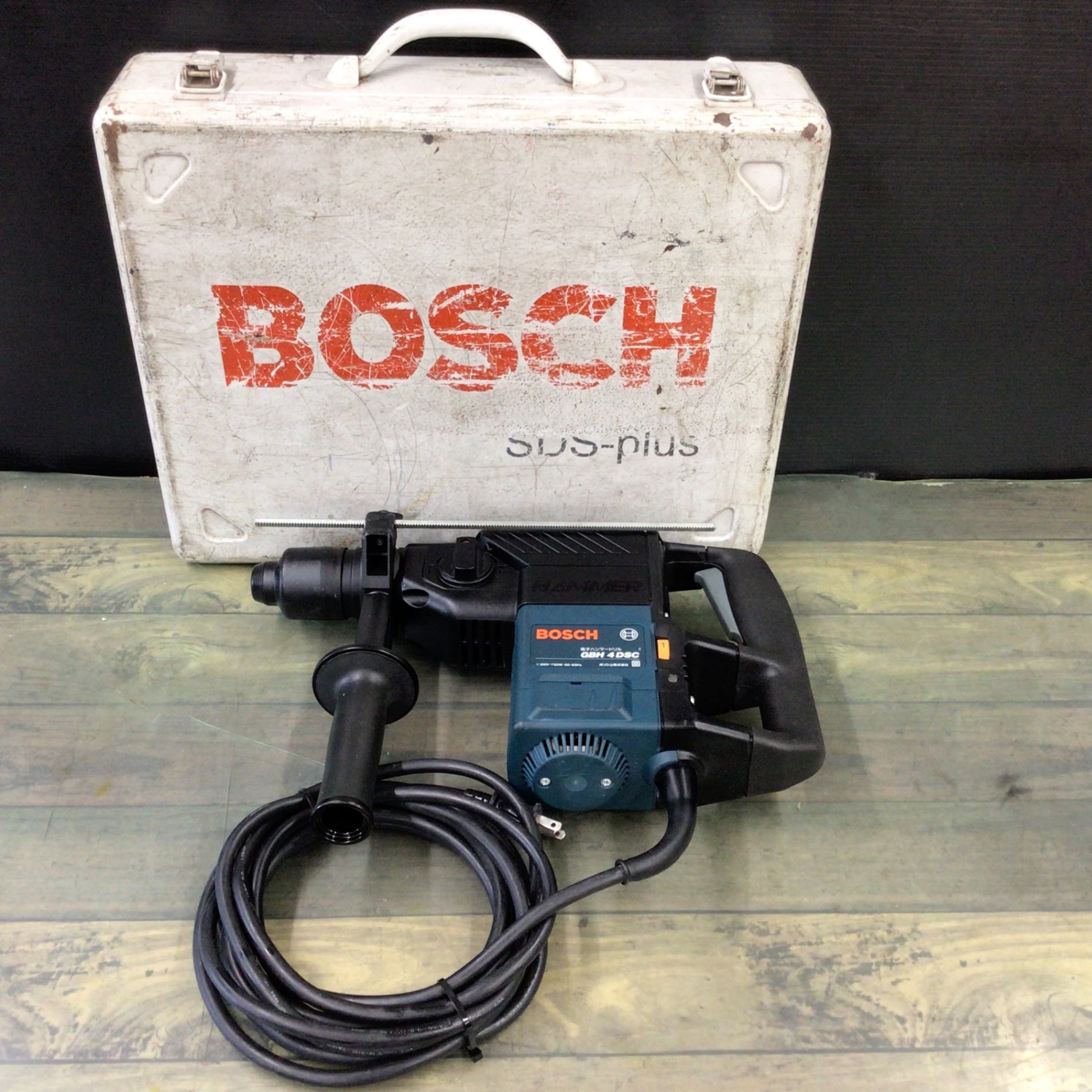 BOSCH GBH 4DSC 電子ハンマードリル 中古 BOSCH/ボッシュ 電子ハンマードリル GBH4DSC - 中古工具・プロ用機械