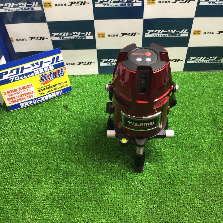 〇タジマ(Tajima) レーザー墨出し器 ゼロ 矩十字・横全周 フルライン ZERO-KJC【草加店】