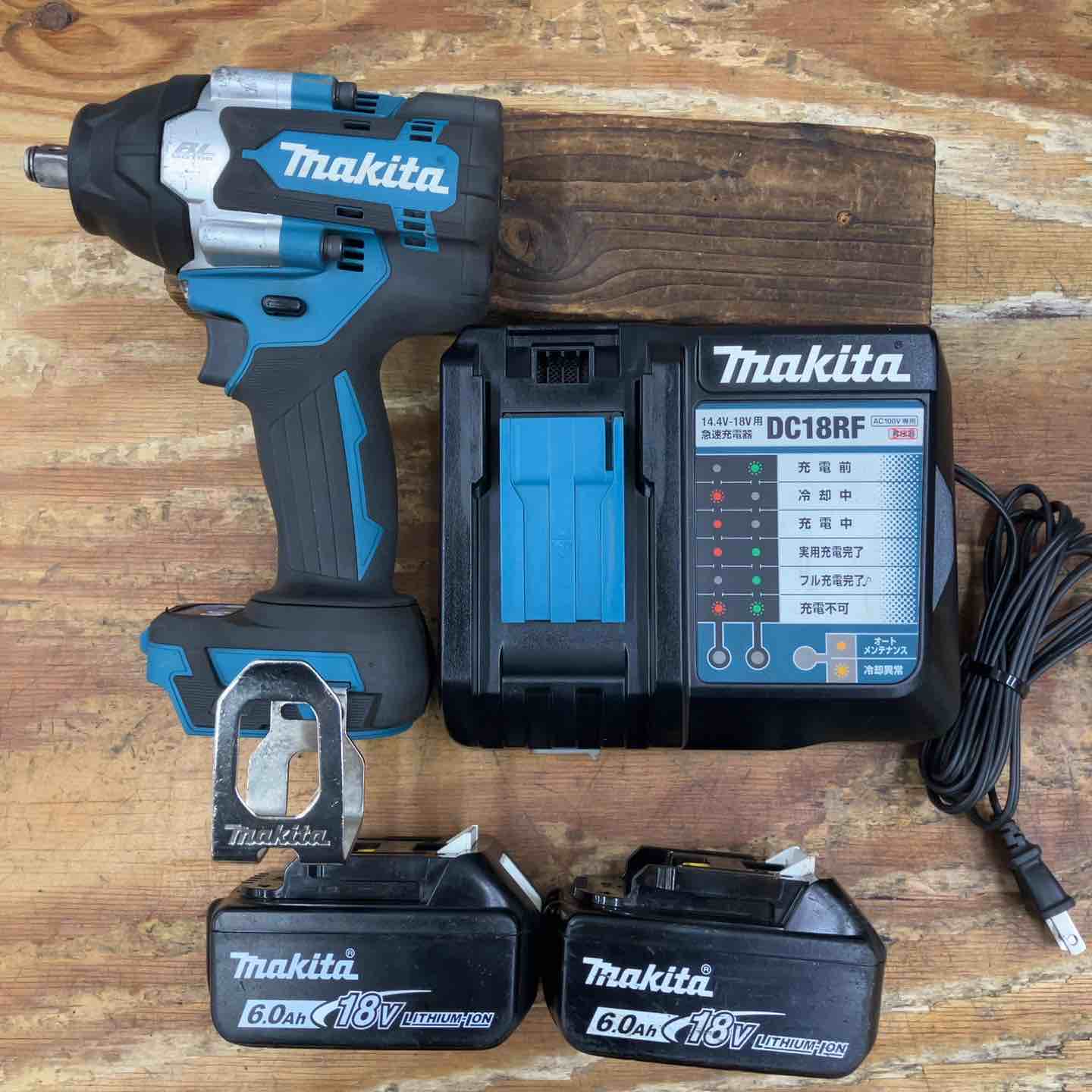 中古品】☆マキタ makita コードレスインパクトレンチ TW700DRGX 18V 