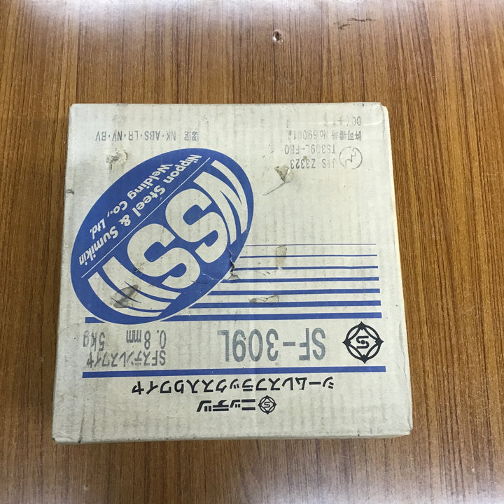 日鉄溶接工業 フラックス入りステンレス溶接ワイヤ SF-309L Φ0.8mm 5㎏【桶川店】