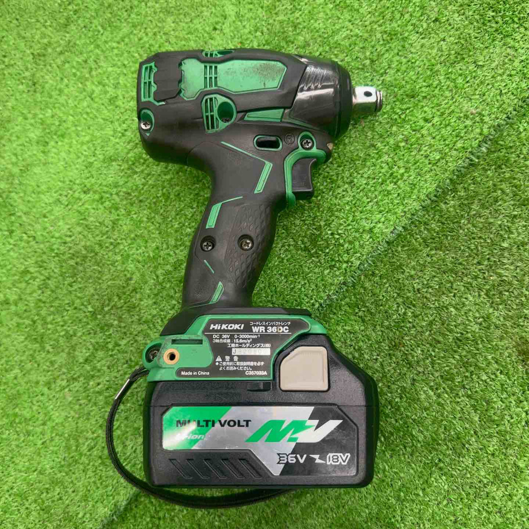 【中古・本体+バッテリ】 ハイコーキ HiKOKI マルチボルト インパクトレンチ WR36DC(NN) 【桶川店】