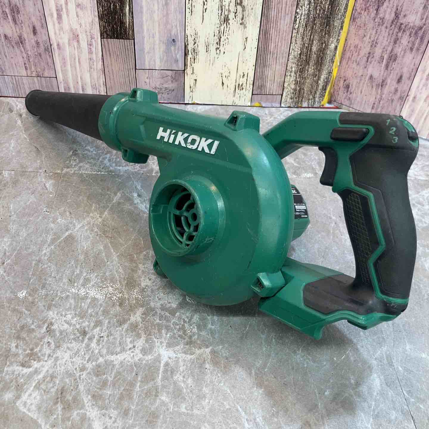 ★ハイコーキ(HIKOKI ※旧:日立工機) コードレスブロア RB18DC(NN)【八潮店】 ☆ハイコーキ(HIKOKI ※旧:日立工機) コードレスブロア RB18DC(NN