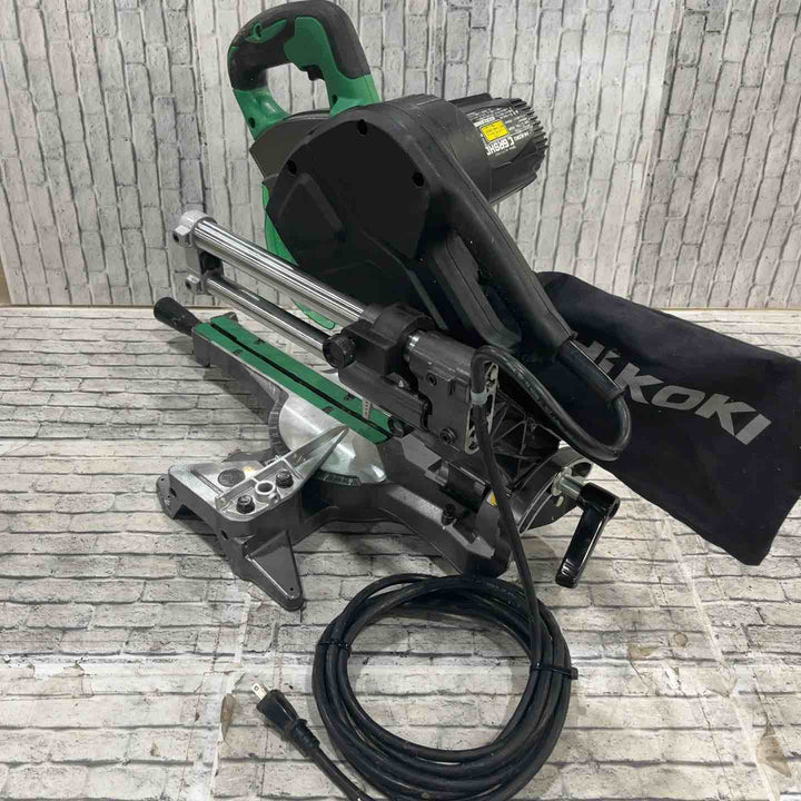 ★ハイコーキ(HIKOKI ※旧:日立工機) 卓上スライド丸のこ C6RSHD【草加店】