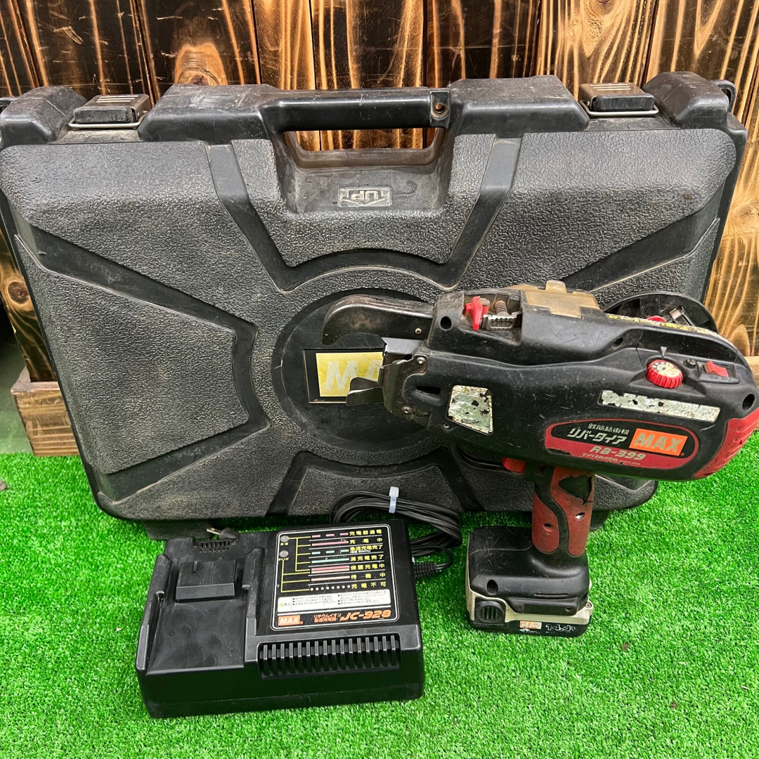 ○マックス(MAX) リバータイア RB-399 鉄筋結束機 ※※使用感大※※【桶川店】