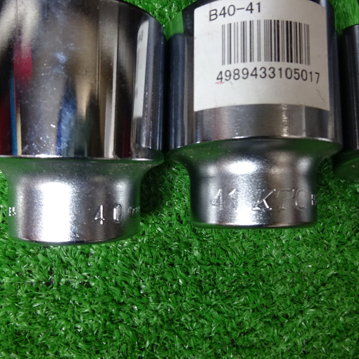 KTC 12角 ソケット7個まとめ B40-35 B40-37 B40-39 B40-40 B40-41 B40-55 B40-56【岩槻店】