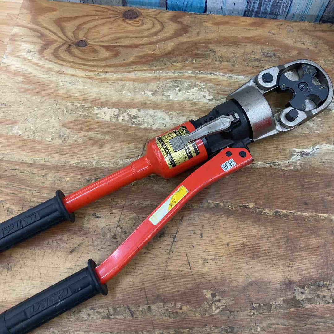 【中古品】◇泉精器(IZUMI) 手動油圧式圧着工具 9H-150 ダイス付き【柏店】