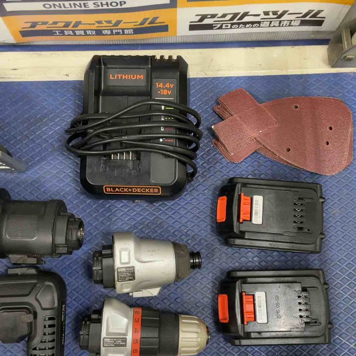 ブラックアンドデッカー(BLACK+DECKER) マルチツール ベーシック 18V EVO183B1【草加店】