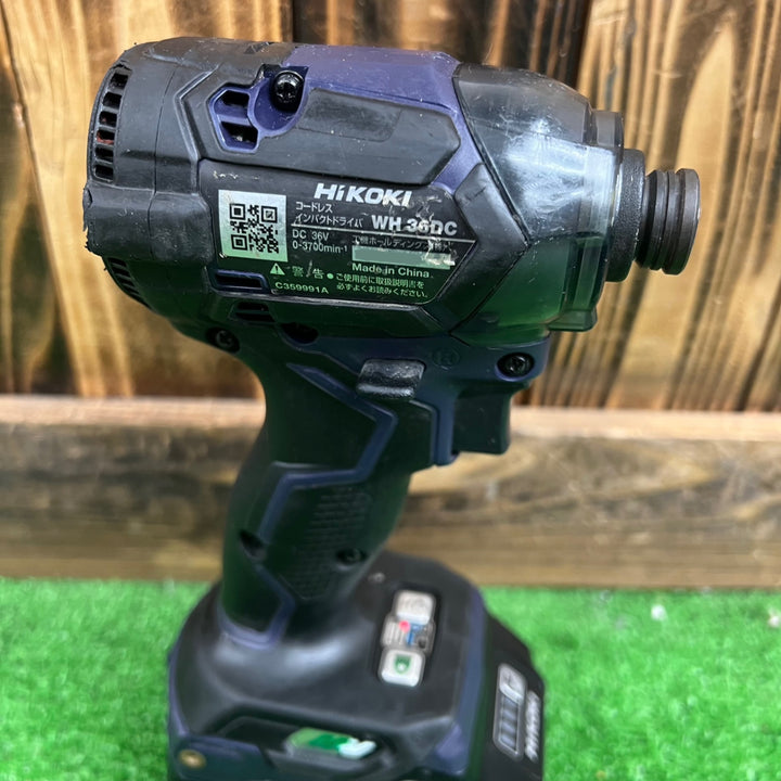 ★ハイコーキ(HIKOKI ※旧:日立工機) コードレスインパクトドライバー WH36DC(NND) バッテリー付き【桶川店】