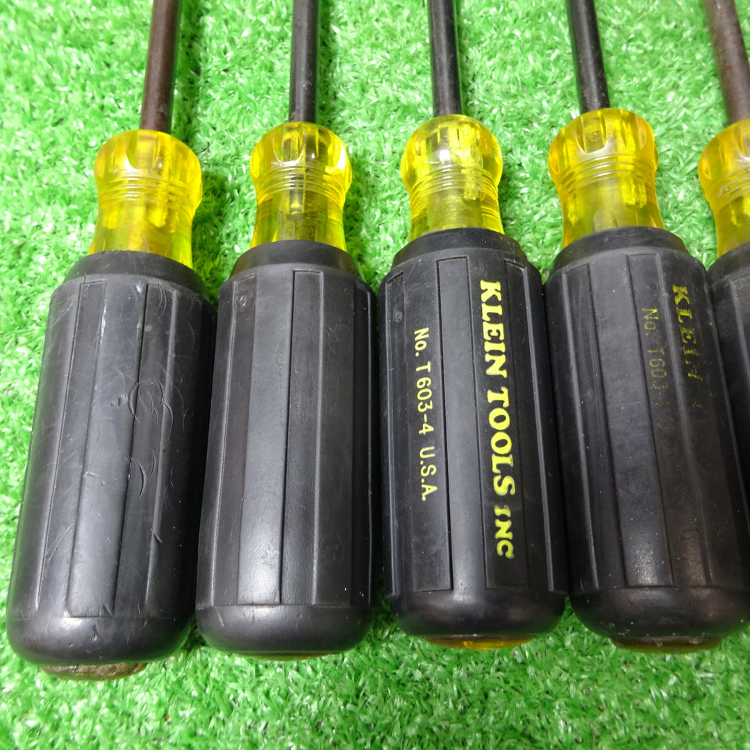 クラインツール/KLEIN TOOLS プラスドライバー 10本、マイナスドライバー 4本 計14本セット T-603 601? 型番不明 【岩槻店】
